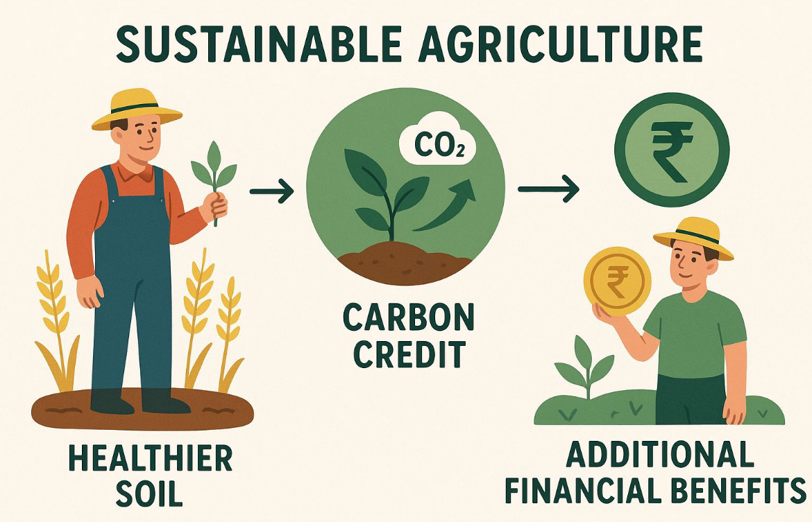 मिट्टी से आय का नया अवसर : कार्बन क्रेडिट मॉडल आईआईटी रुड़की और उत्तर प्रदेश सरकार द्वारा जारी
