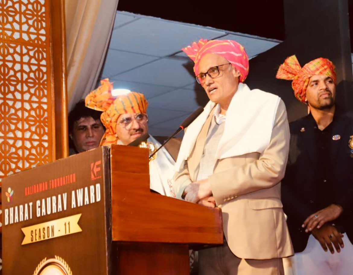 वरिष्ठ पत्रकार केपी मलिक को मिला “भारत गौरव सम्मान-25”