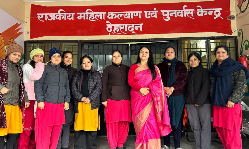 उत्तराखण्ड महिला आयोग की उपाध्यक्ष ऐश्वर्या रावत ने निराश्रित महिलाओं के साथ मनाया नव वर्ष